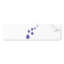 water drops bumper sticker