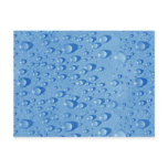 Water drops postcards