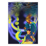Water Drum Spirit Guide Greeting Card