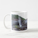 Water errupting from blow hole mug
