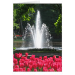 Water fountain - Card