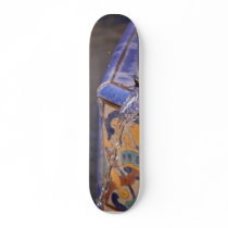 Water Fountain In Balbo Park Skate Board