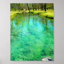 Water from Vendome Artesian Well III - Colour Satu Print