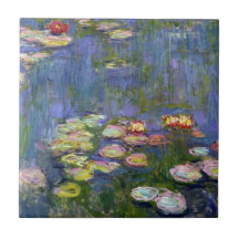 Water Lilies 10 Tile