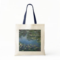 Water Lilies (1906) by Claude Monet Bags