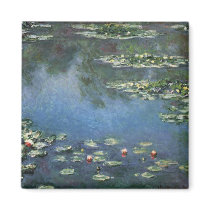 Water Lilies (1906) by Claude Monet Fridge Magnets