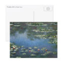 Water Lilies (1906) by Claude Monet postcards