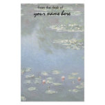 Water Lilies (1906) by Claude Monet Customized Stationery