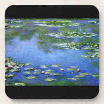 Water Lilies by Claude Monet Beverage Coaster