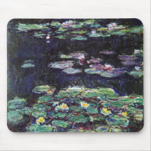 Water Lilies by Claude Monet Mousepad