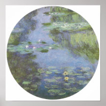 Water-Lilies, c. 1908 Posters