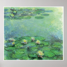 Water-Lilies, c. 1914–17; oil on canvas Print
