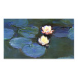 Water Lilies, Claude Monet Business Card Template