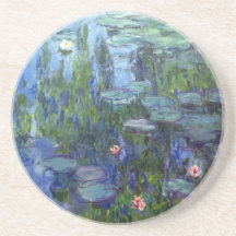 Water Lilies, Claude Monet Drink Coaster
