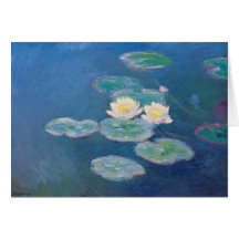 Water Lilies - Claude Monet Greeting Card