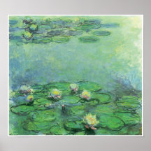 Water Lilies, Claude Monet Poster