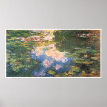 Water Lilies, Claude Monet Poster