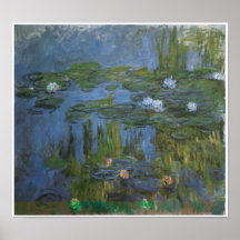 Water-Lilies, Claude Monet Posters