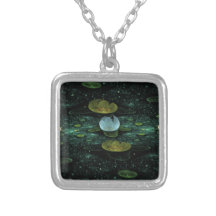 Water Lilies in the Rain Custom Jewelry
