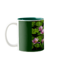 Water lilies coffee mugs