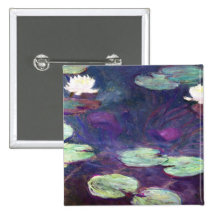 Water Lilies, Pink, 1897-99 Claude Monet cool, old