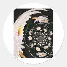 water lilies stickers