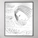 Water Liliies Poster