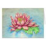 Water Lily Greeting Card