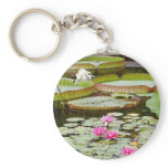 Water Lily Pads Ponds Key Chains