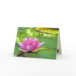 Water Lily Valentine cards