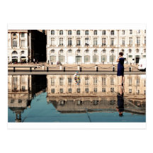 Water Mirror in Bordeaux Post Card