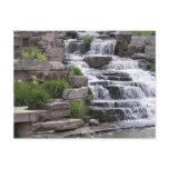 Water Moving Over Rocks Postcard