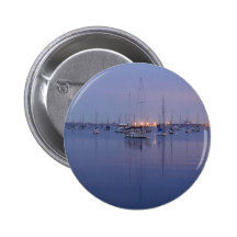 Water Ocean Bays Sailboats Sunrises Buttons