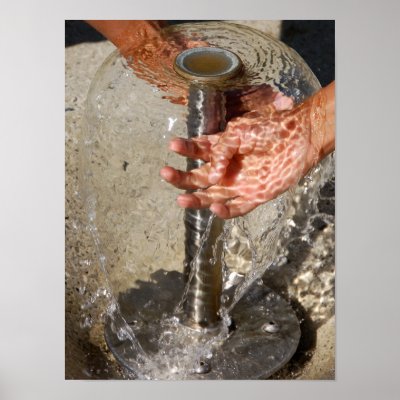 Water Play Poster by pulsDesign