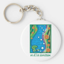 Water Pollution Keychains