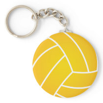 Water Polo Ball Key Chain