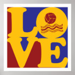 Water Polo Love Poster