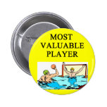 WATER polo most valuable player Pin