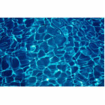 Water reflection in Swimming pool, abstract photo sculptures