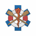 Water Rescue Logo embroidered shirts