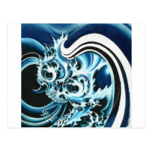 Water Skull Postcards