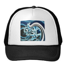 Water Skull Trucker Hat