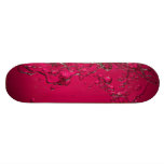 Water splash red skateboards