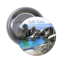 Water Stonehenge ~ Lake Tahoe Button