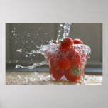 Water Strawberry Print
