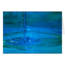 Water Stream Greeting Cards