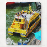 Water Taxi at South Street Seaport NY mousepads