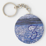 Water Texture Key Chain