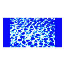 water-wallpaper_royal blue white photo card