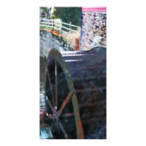 Water Wheel Custom Photo Card